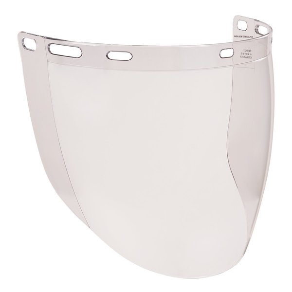 Skullerz By Ergodyne Clear Face Shield Replacement for Cap-Style HH & SH 8997